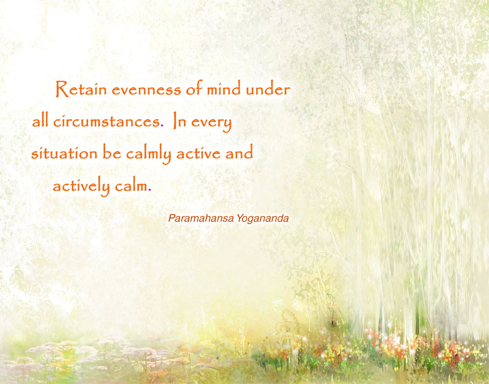 Yogananda actively calm wallpaper